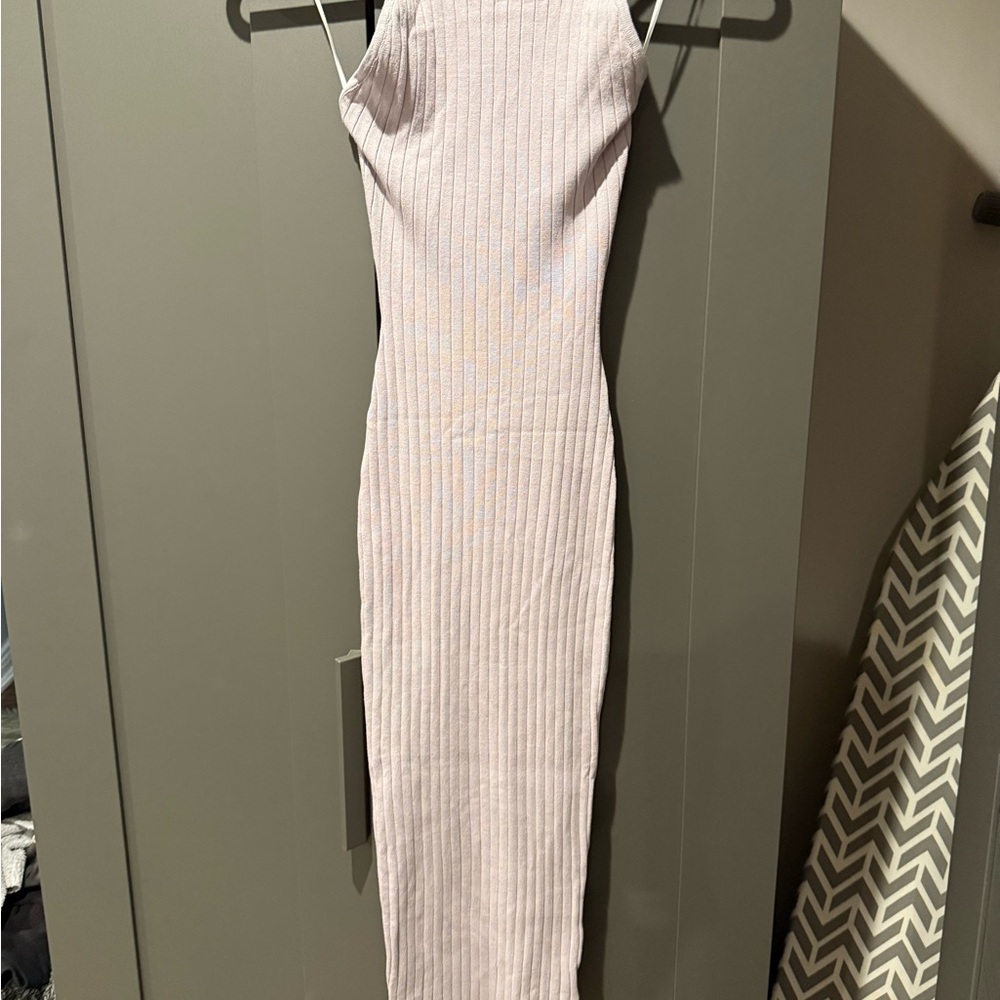 AKIRA light purple Bodycon Halter Dress
